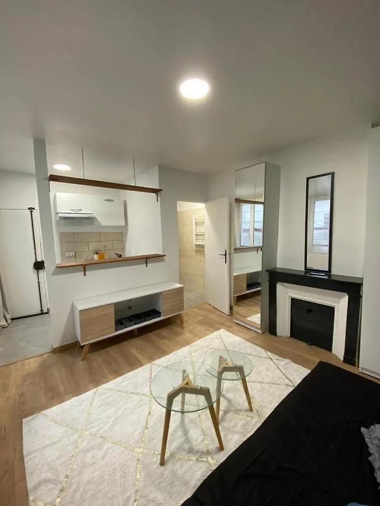 Apartamento Studio Equipe, Lumineux A Paris França